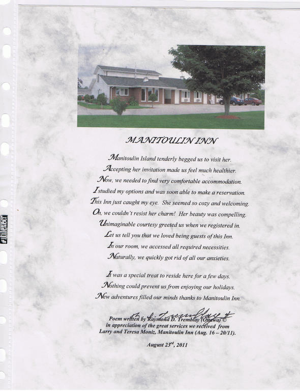 Manitoulin Inn Mindemoya Εξωτερικό φωτογραφία